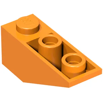 Brick Sloped Inverted 33° 3 x 1 with Internal Stopper and No Front Stud Connection