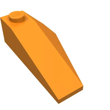 Brick Wedged, Sloped 4 x 2 Triple Left