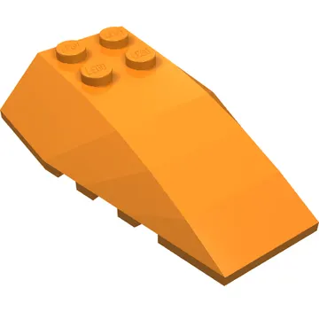 Brick Wedged, Curved 6 x 4 Triple