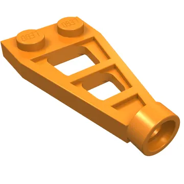 Plate Special 1 x 2 with Long Stud Receptacle (Space Wing)