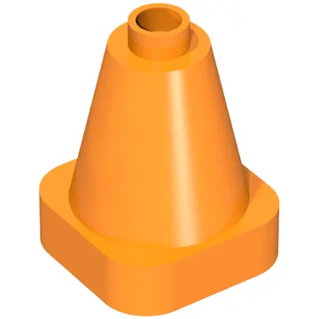 Duplo Cone 2 x 2 Square Base