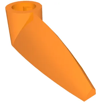 Technic Tooth 1 x 3 with Axle Hole [Hollow Underside]