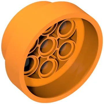 Wheel 31 x 15 Technic, 7 Pin Holes