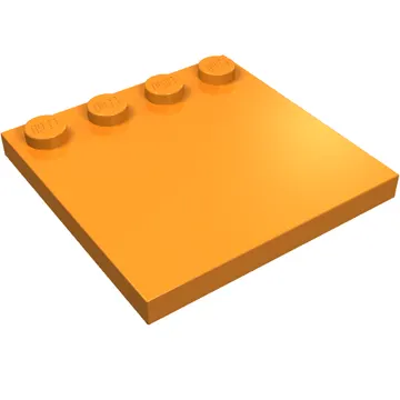 Plate Special 4 x 4 with Studs on One Edge [Plain]