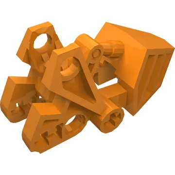 Large Figure Foot, with Ball Joint Socket with Flat Top 3 x 6 x 2 1/3