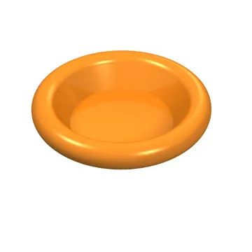 Equipment Dish / Plate / Bowl 3 x 3 [Plain]