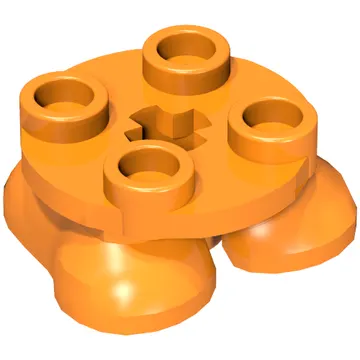 Feet, 2 x 2 x 2/3 with 4 Studs on Top
