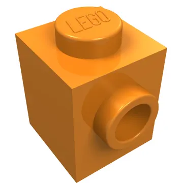 Brick Special 1 x 1 with Stud on 1 Side