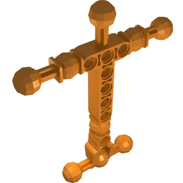 Large Figure Skeletal, Torso with 9 Ball Joints, and 8 Holes, Large