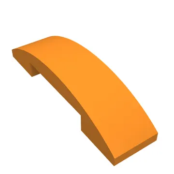 Brick Curved 4 x 1 Double with No Studs