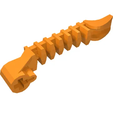 Launcher, Large Figure Weapon, Zamor Sphere Launcher, Bottom with Axle Hole