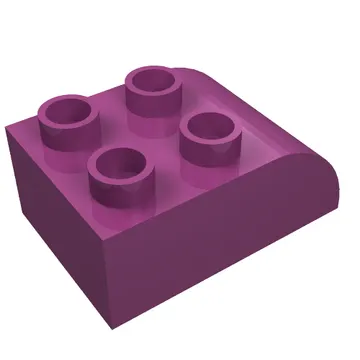 Duplo Brick 2 x 3 with Curved Top