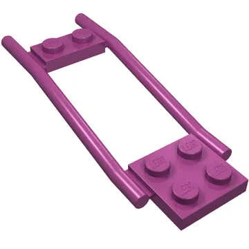 Animal / Creature Accessory, Horse Hitching, 1 x 2 Plate and 2 x 2 Plate [Studded]