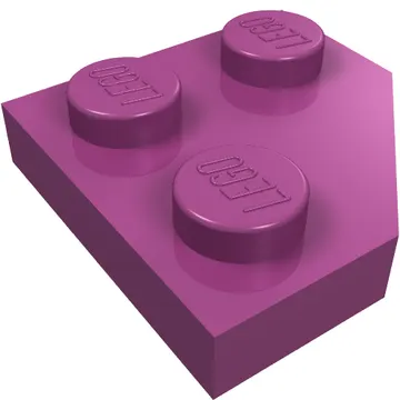 Wedge Plate 2 x 2 Cut Corner