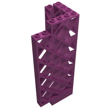 Belville, Wall, Lattice 6 x 6 x 12 Corner