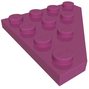 Wedge Plate 4 x 4 Cut Corner