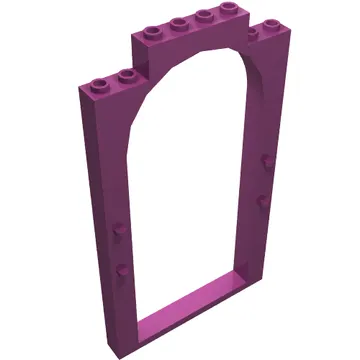 Door Frame Arched 1 x 8 x 12