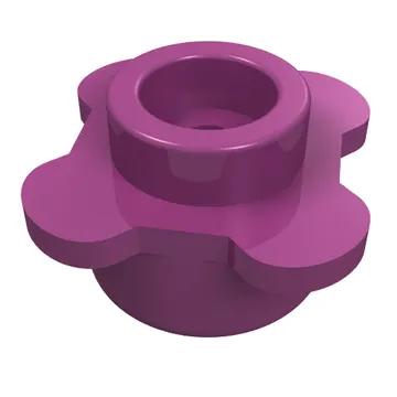 Plant, Flower, Plate Round 1 x 1 with 4 Petals