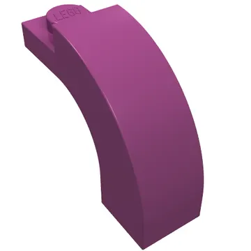 Brick Arch 1 x 3 x 2 Curved Top