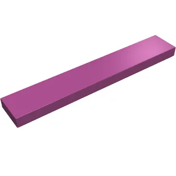 Tile 1 x 6 with Groove