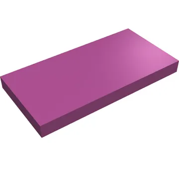Tile 2 x 4 with Groove