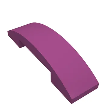 Brick Curved 4 x 1 Double with No Studs