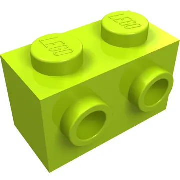 Brick Special 1 x 2 with 2 Studs on 1 Side