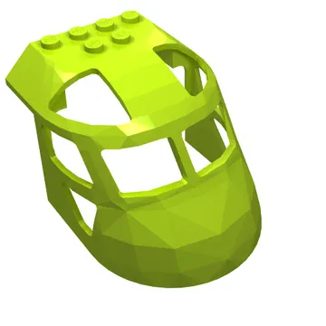 Aircraft Fuselage Curved Forward 6 x 8 Top
