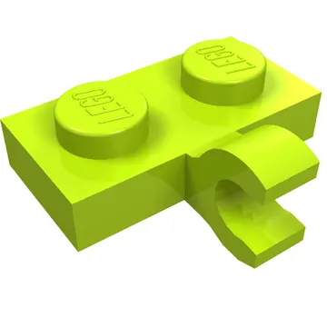 Plate Special 1 x 2 with Clip Horizontal on Side