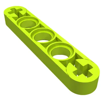 Technic Beam 1 x 5 Thin with Axle Holes on Ends