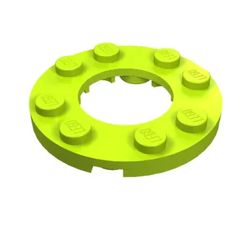 Plate Round 4 x 4 with 2 x 2 Round Opening