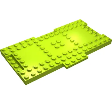 Plate Special 9 x 16 x 2/3 with 1 x 4 Recessed