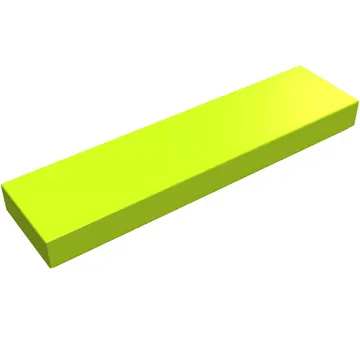 Tile 1 x 4 with Groove
