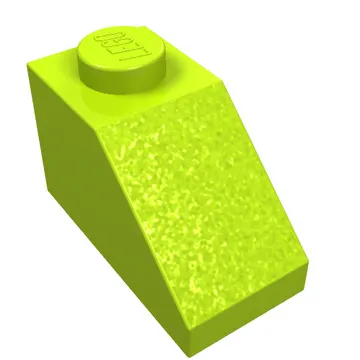 Brick Sloped 45° 2 x 1 with Bottom Pin
