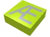 Tile 1 x 1 with Letter Æ Print