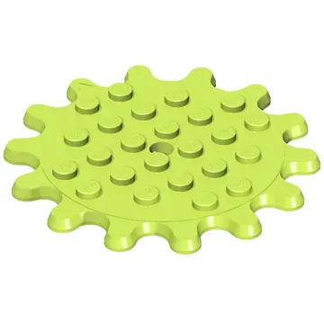 Plate Special 6 x 6 Splat Gear, 14 Teeth
