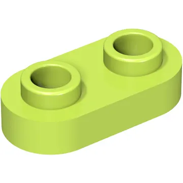 Plate Special 1 x 2 Rounded with 2 Open Studs