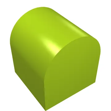 Duplo Brick 2 x 2 x 2 Curved Top