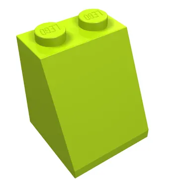 Brick Sloped 65° 2 x 2 x 2 with Bottom Tube