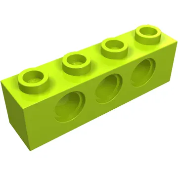 Technic Brick 1 x 4 [3 Pin Holes]