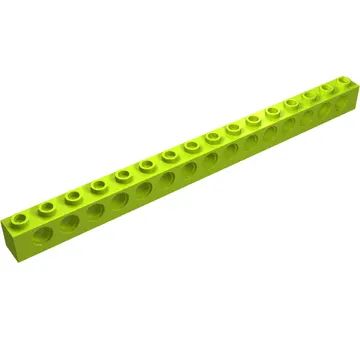 Technic Brick 1 x 16 [15 Pin Holes]