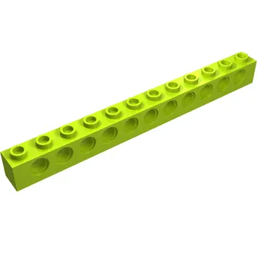 Technic Brick 1 x 12 [11 Pin Holes]