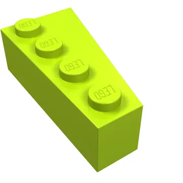 Brick Wedged, Angled 4 x 2 Left