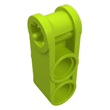Technic Axle and Pin Connector Perpendicular 3L with 2 Pin Holes