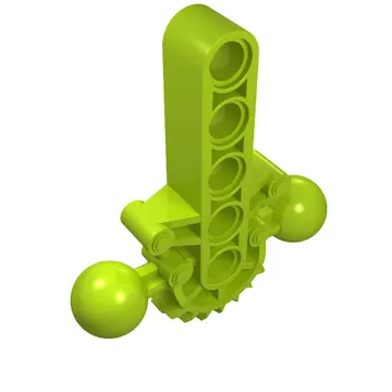 Large Figure Skeletal, Torso with Beam, 2 Ball Joints, and 7 Tooth Half Gear