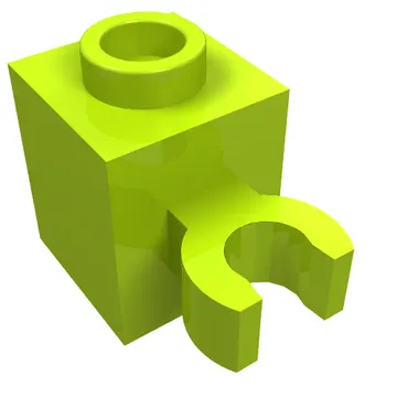 Brick Special 1 x 1 with Clip Vertical [Open O Clip, Hollow Stud]
