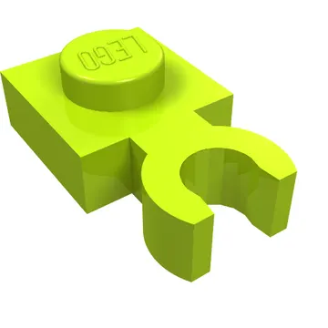 Plate Special 1 x 1 with Clip Vertical [Thick Open O Clip]