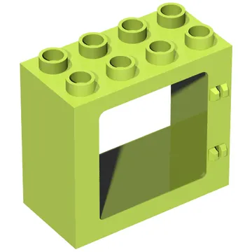 Duplo Door / Window Frame Flat Front Surface, Completely Open Back