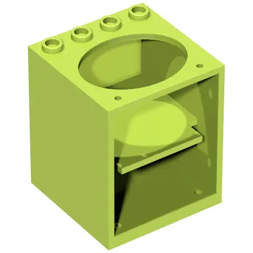 Belville, Cupboard 4 x 4 x 4 with Elliptical Hole for Sink