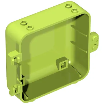 Pod, Square 3 x 8 x 6 2/3 [Female]